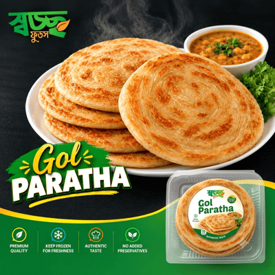  Paratha - Round (পরোটা গোল)