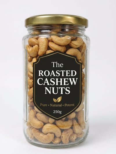 Roasted Cashew Nuts / কাজু বাদাম রোস্টেড - 250 g
