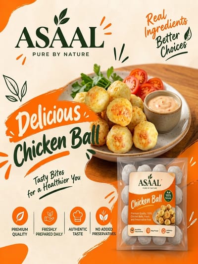 Chicken Meatball / চিকেন মিটবল - 1/2 kg (48 pcs)