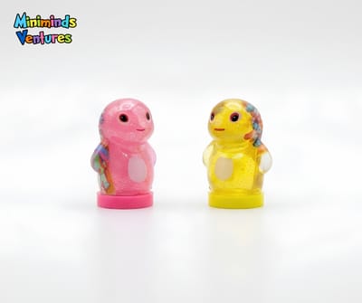 Cute Dinosaur Slime Bottle | Crystal Mud
