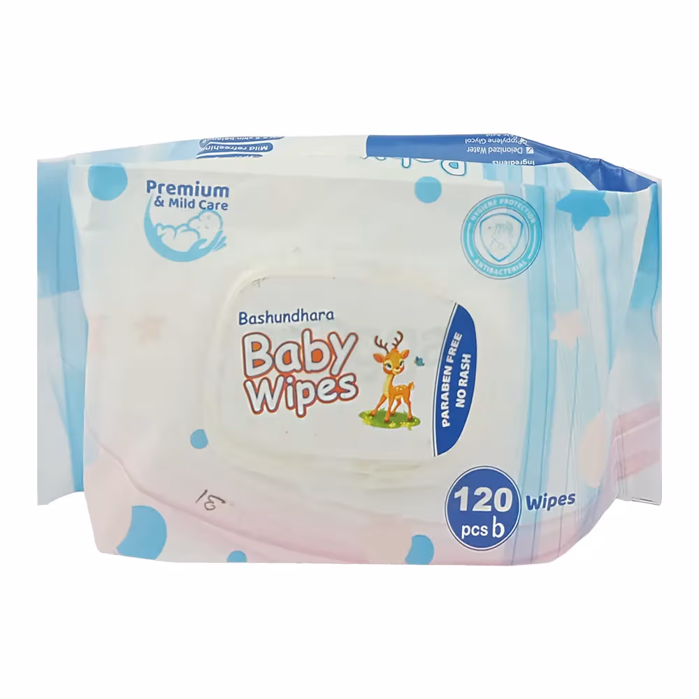 Wet Wipes Pouch 120 Pcs/pkt