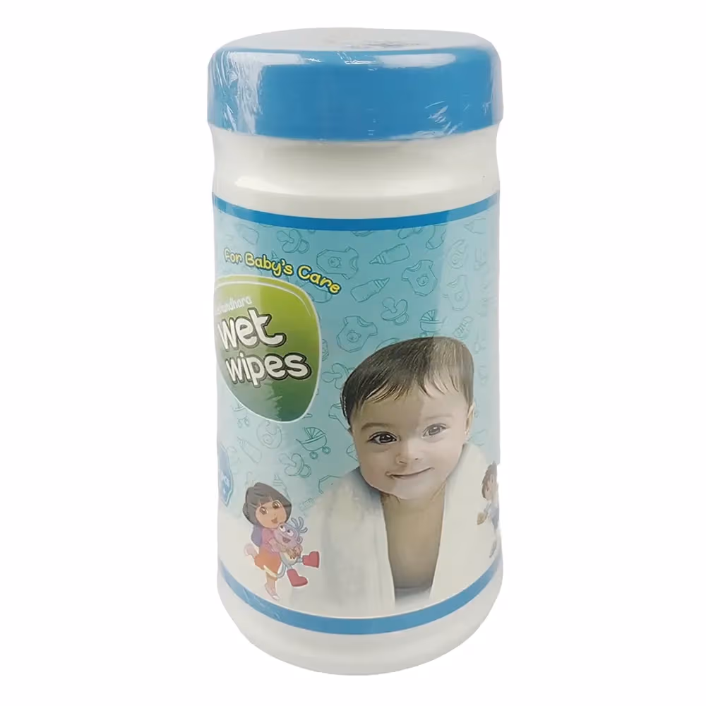 Wet Wipes canister Small 24 Pac /ctn- 60 pcs
