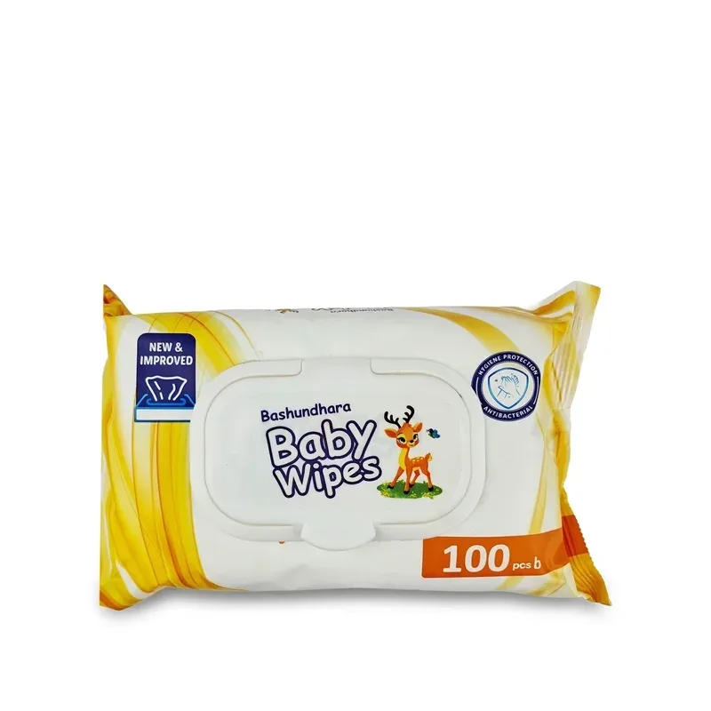 Wet Wipes Pouch Soft 100pc/pkt