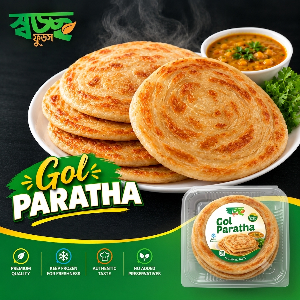  Paratha - Round (পরোটা গোল)