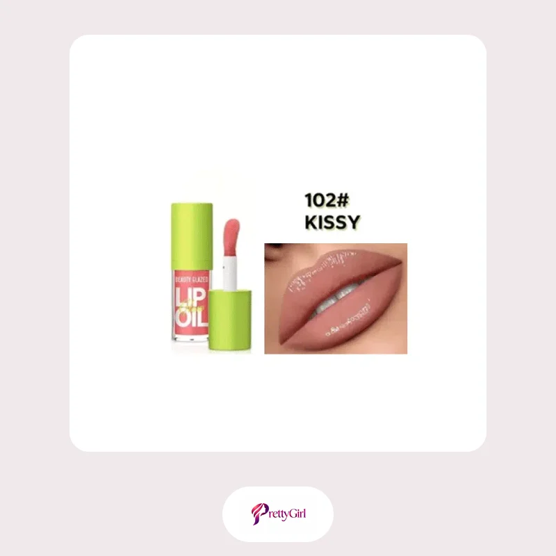 Beauty Glazed Glow Lip Oil – Kissy 102