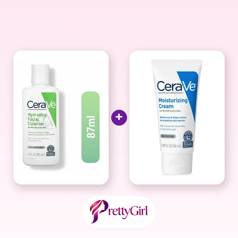 CeraVe Barrier Duo (CeraVe Hydrating Cleanser + CeraVe Moisturizing Cream)