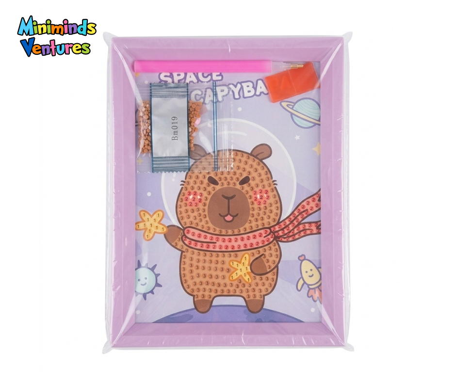 Capybara Theme Diamond Painting Painting Art Kit