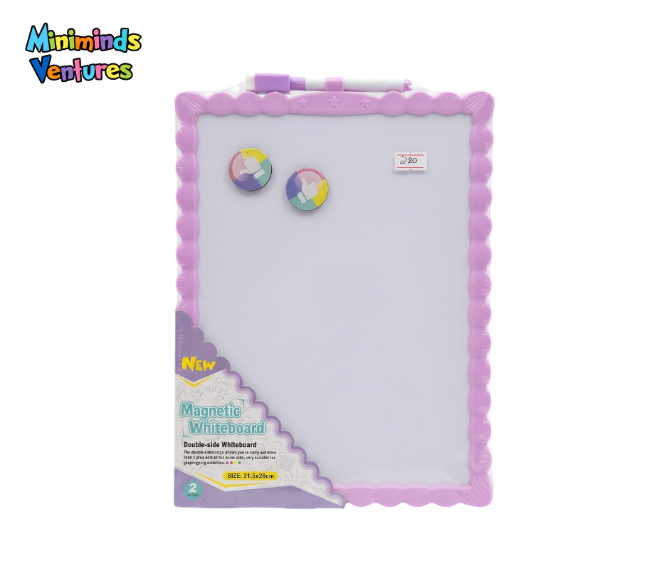 Double Sided Magnetic Whiteboard