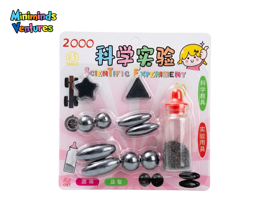 11-Piece Magnetic Science Experiment Kit for Kids