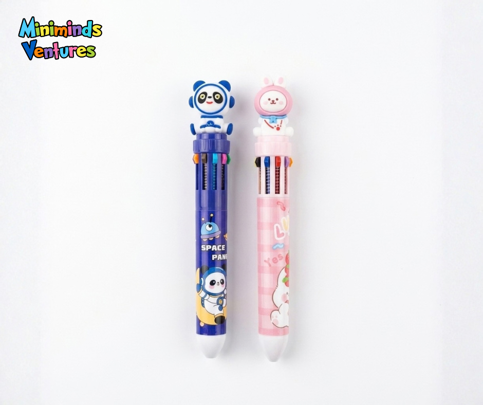 Cute 10 Color Pen for Kids