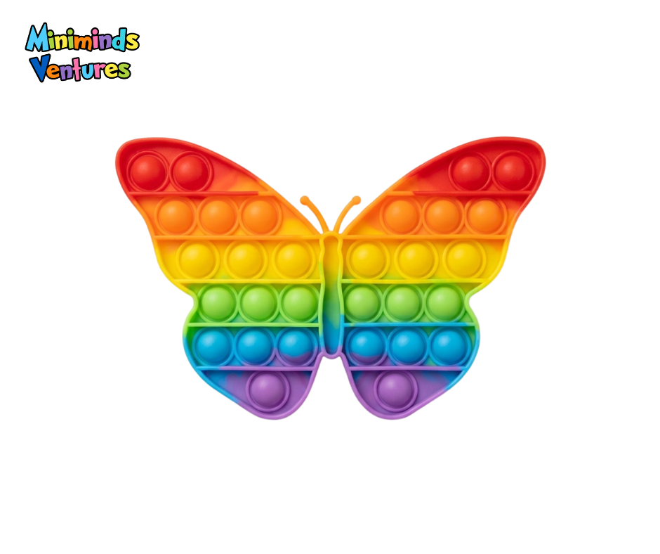 Butterfly Pop-It Toy | Stress Reliever