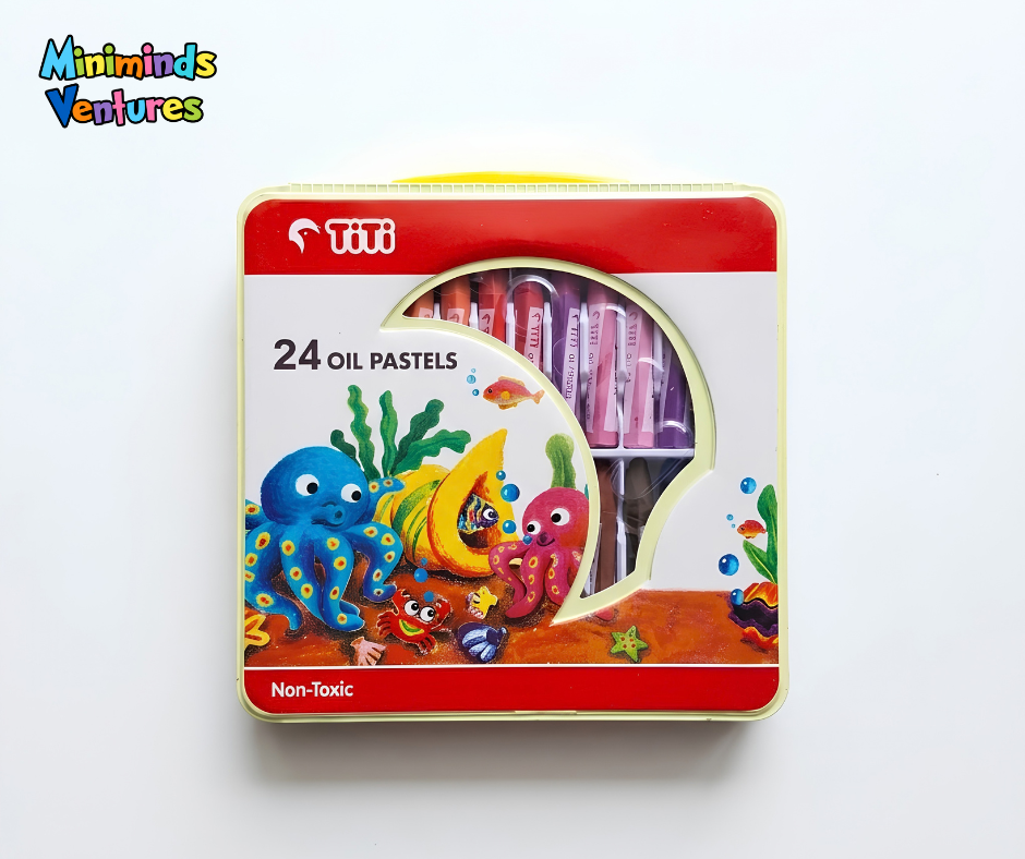 Titi Oil Pastel Color Set - 24 Pcs
