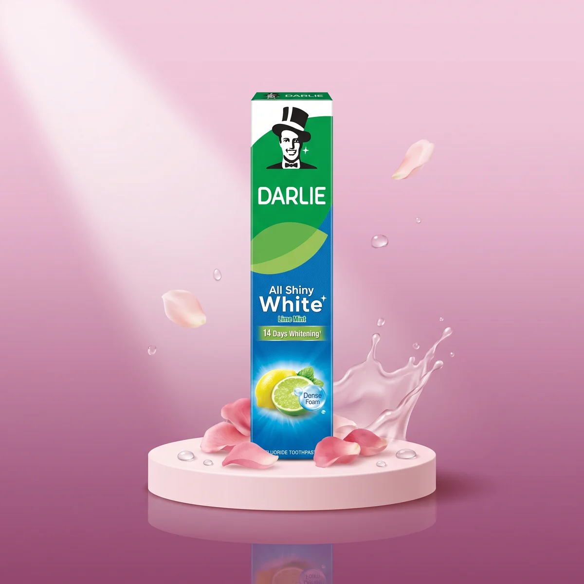 Darlie All Shiny White Lime Mint Fluoride Toothpaste 140g