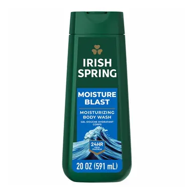 Irish Spring Moisture Blast Moisturizing Face + Body Wash 591ml