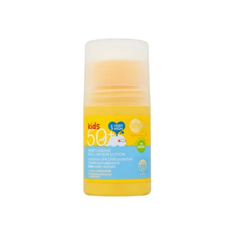 Superdrug Solait Kid's Moisturising Roll-On Sun Lotion's SPF50+ 75ml