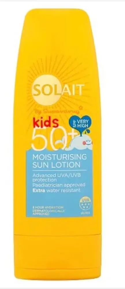 Superdrug Solait Kids Moisturising Sun Lotion SPF50+ 200ml
