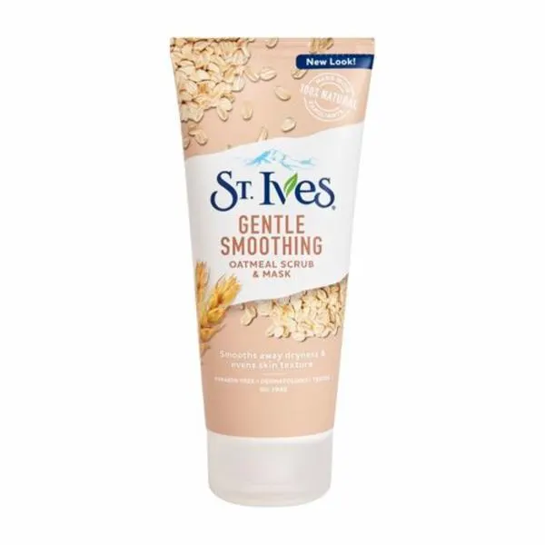 St. Ives Gentle Smoothing Oatmeal Face Scrub & Mask - 170gm