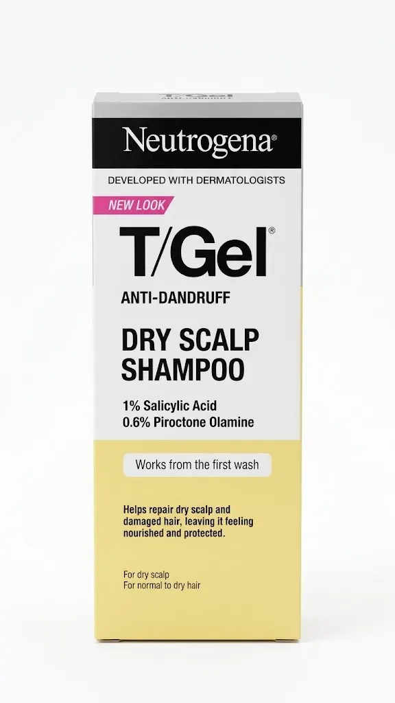 Neutrogena T/Gel Anti-Dandruff Dry Scalp Shampoo 250ml