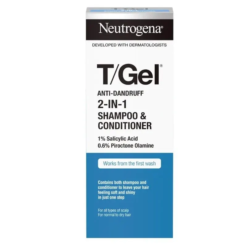 Neutrogena T/Gel 2in1 Anti Dandruff Shampoo - 250ml