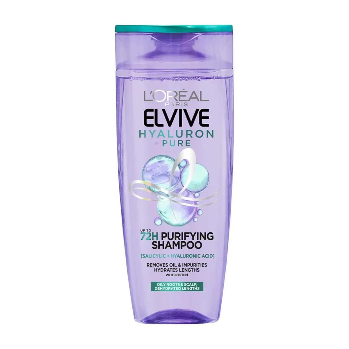 Loreal Hyaluron Pure 72H Rehydrating Shampoo 400ml