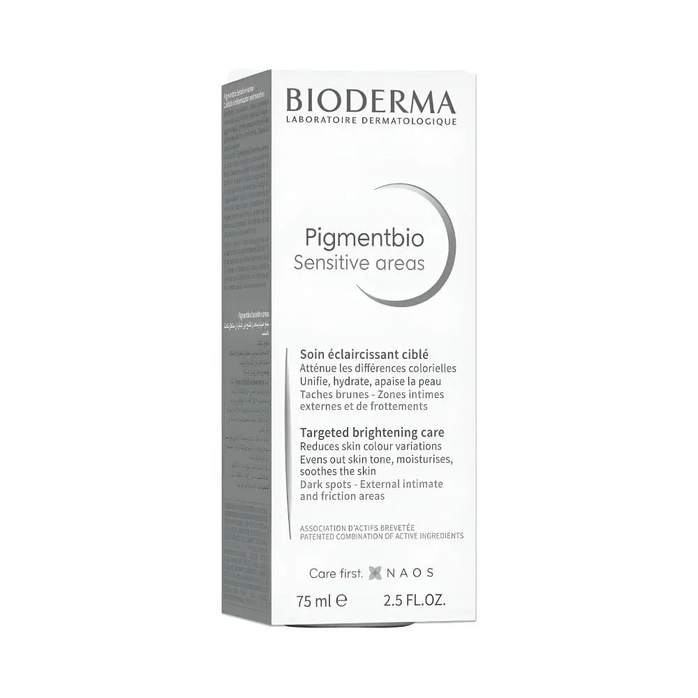 Bioderma Pigmentbio Sensitive Areas Cream 75ml for Dark Spots & Brightening