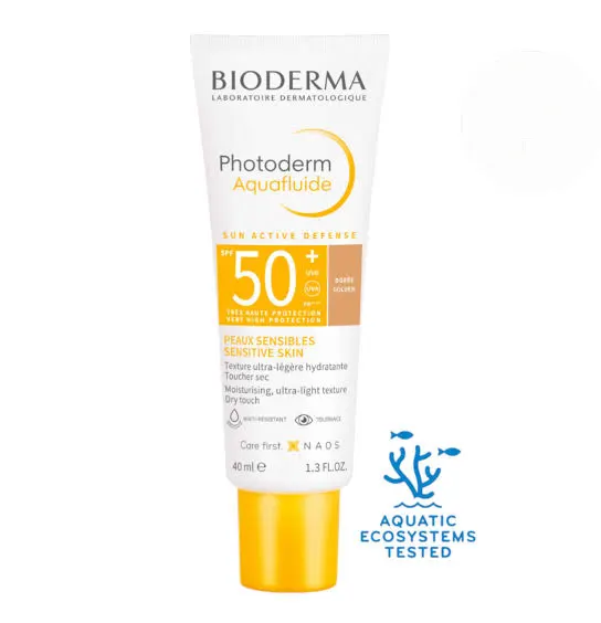 Bioderma Photoderm Aquafluide SPF50+ Golden 40ml ...