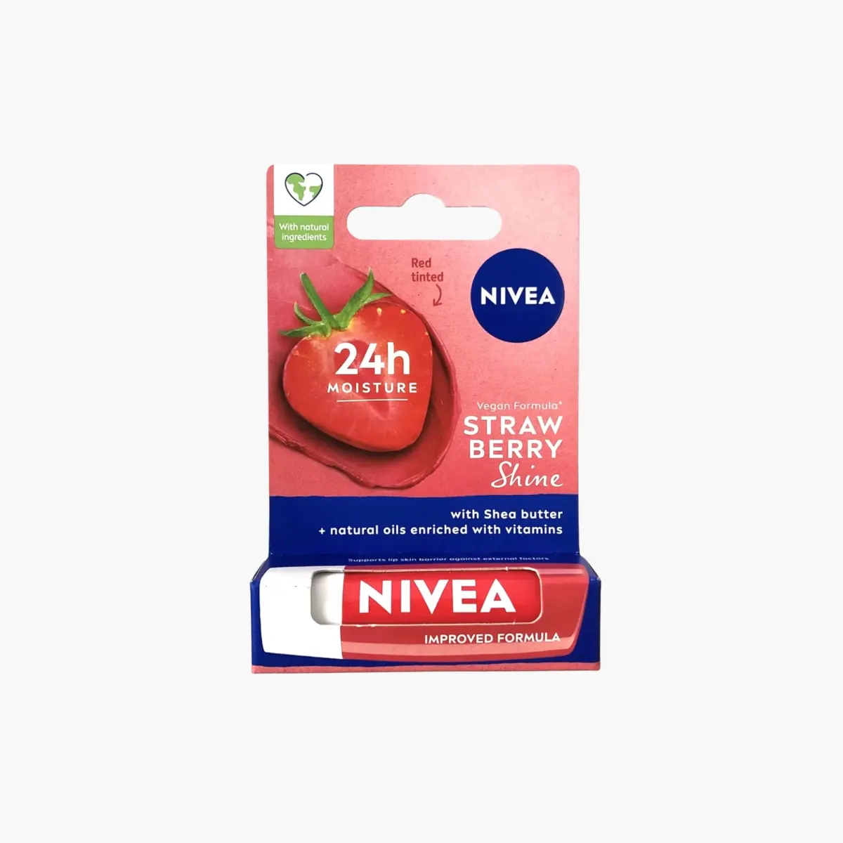 Nivea Lip Balm Strawberry Shine 5.5Ml