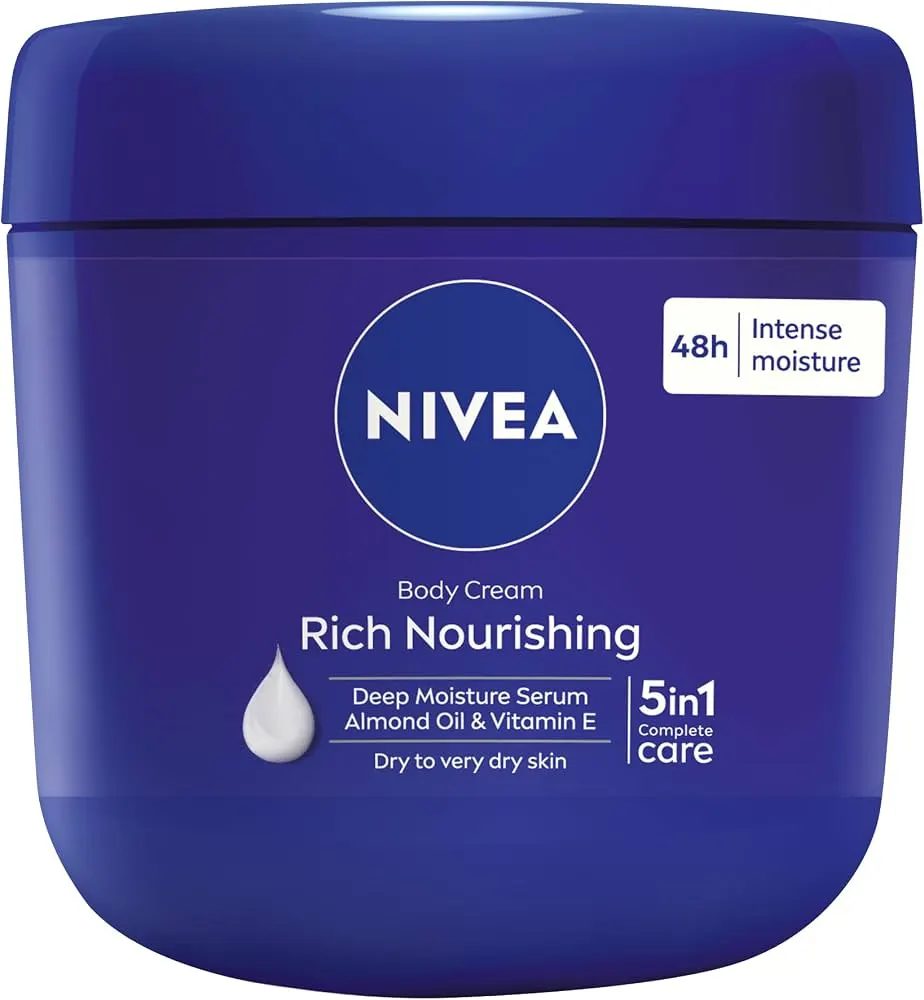 Nivea Rich Nourishing Body Cream Dry Skin Almond Oil 400 ml