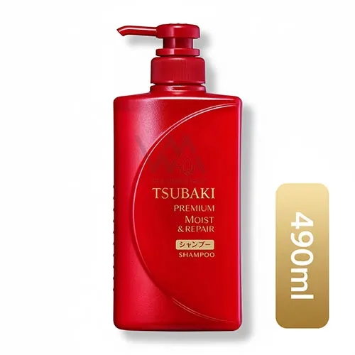 Tsubaki Premium Moist & Repair Shampoo 490ml