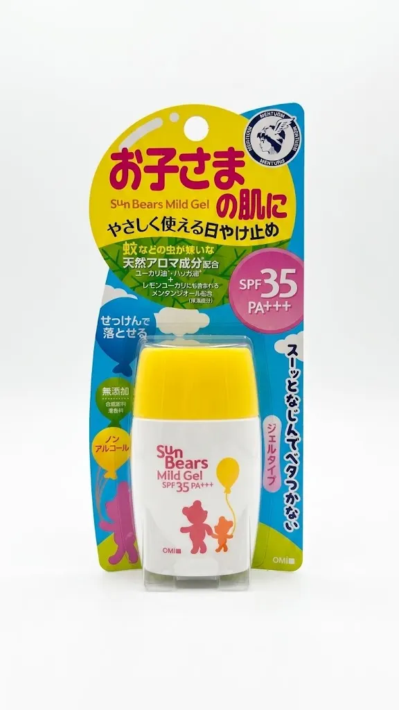 Omi Sun Bears Mild Gel SPF 35 PA+++ 30g