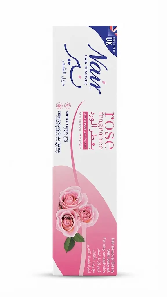 Nair Hair Removal Cream Rose Fragrance - 80ml