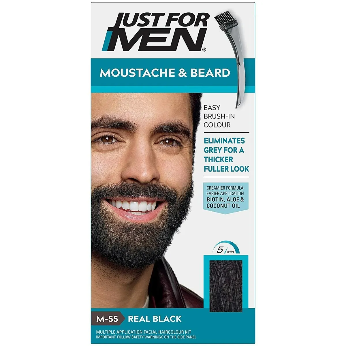 Just For Men Moustache & Beard Real Black M-55 14g