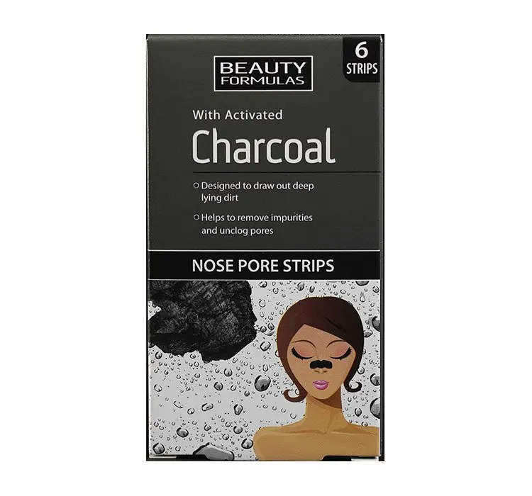 Beauty Formulas Activated Charcoal Nose Pore Strips