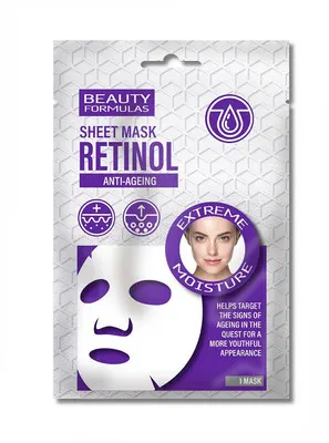 Beauty Formulas Retinol Anti-Ageing Sheet Mask