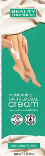 Beauty Formulas Moisturising Hair Removal Cream 100 ml