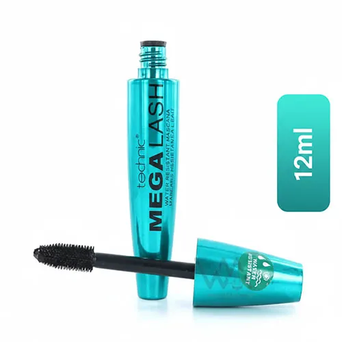 Technic Mega Lash Water Resistant Mascara Green 12ml