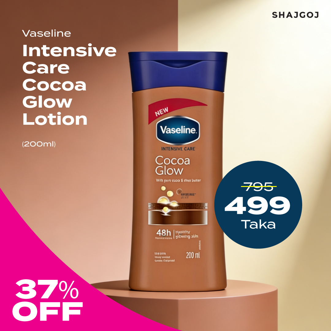 Vaseline Intensive Care Cocoa Glow Body Lotion 400ml