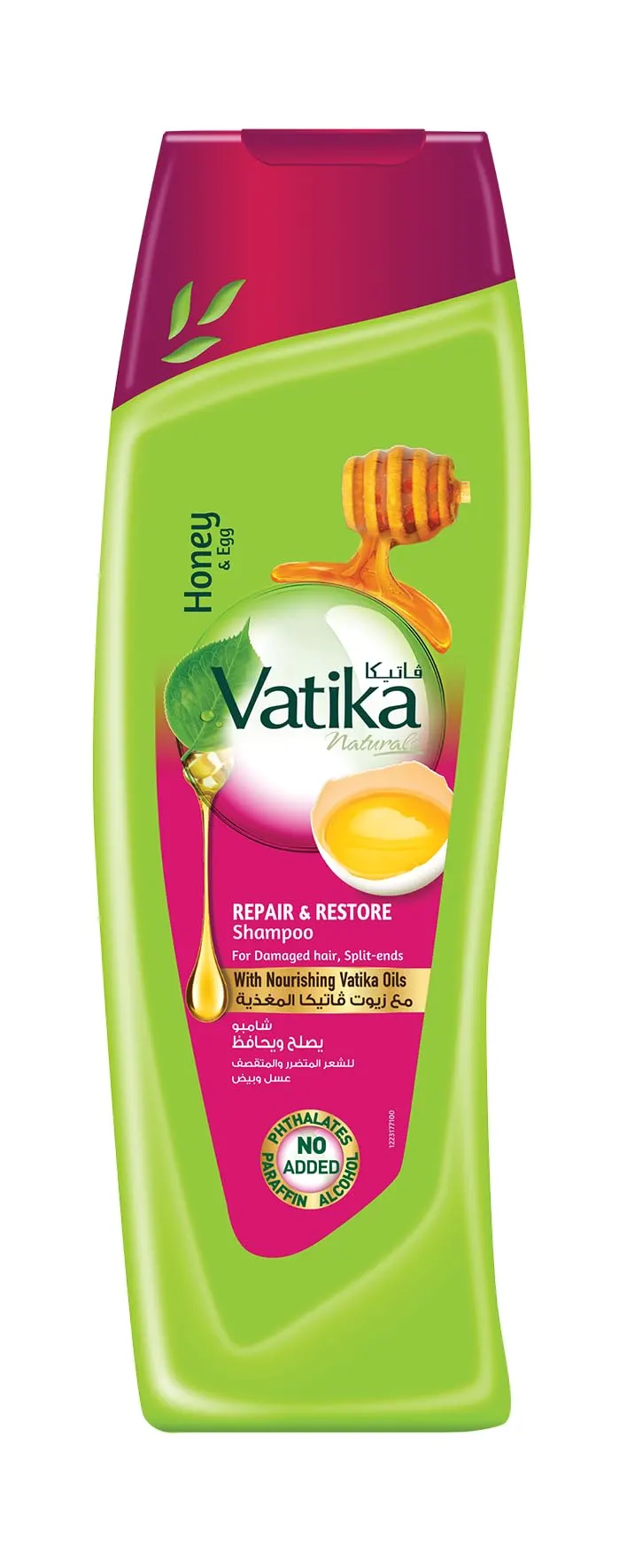 Vatika Naturals Honey & Egg Repair & Restore Shampoo 400ml