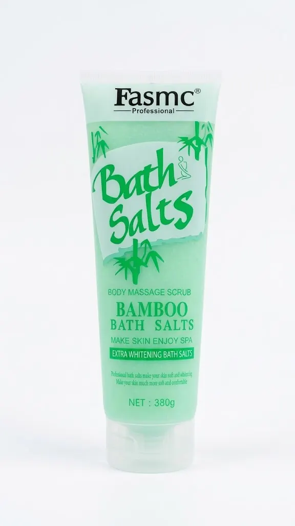 Fasmc Professional Body Massage Scrub Bamboo Bath Salts 380g