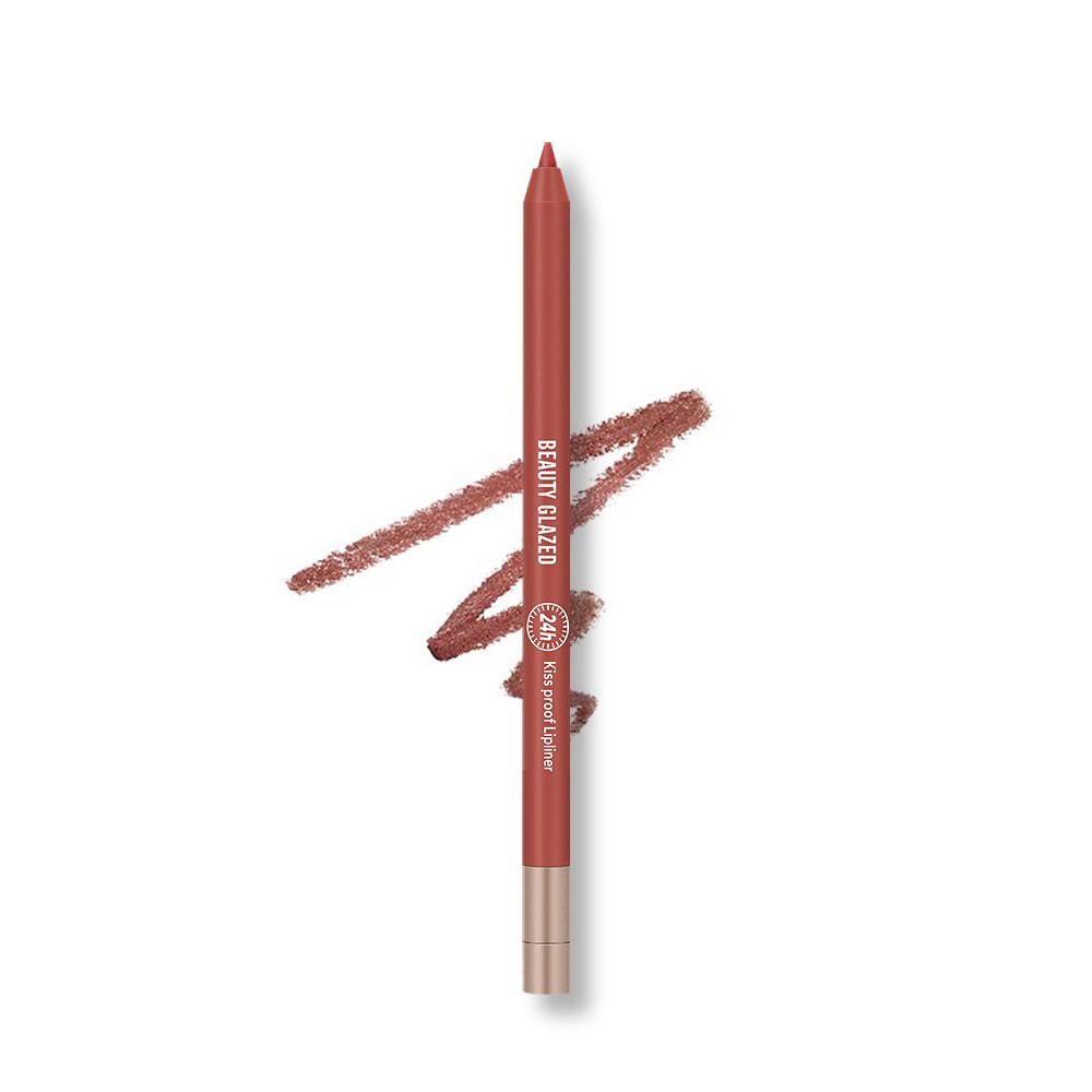 Beauty Glazed Lip Liner Waterproof & Long Lasting – B104 Mocha Brown