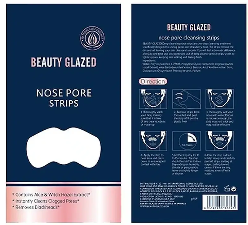 Beauty Glazed Nose Strip Blackheads Remover
