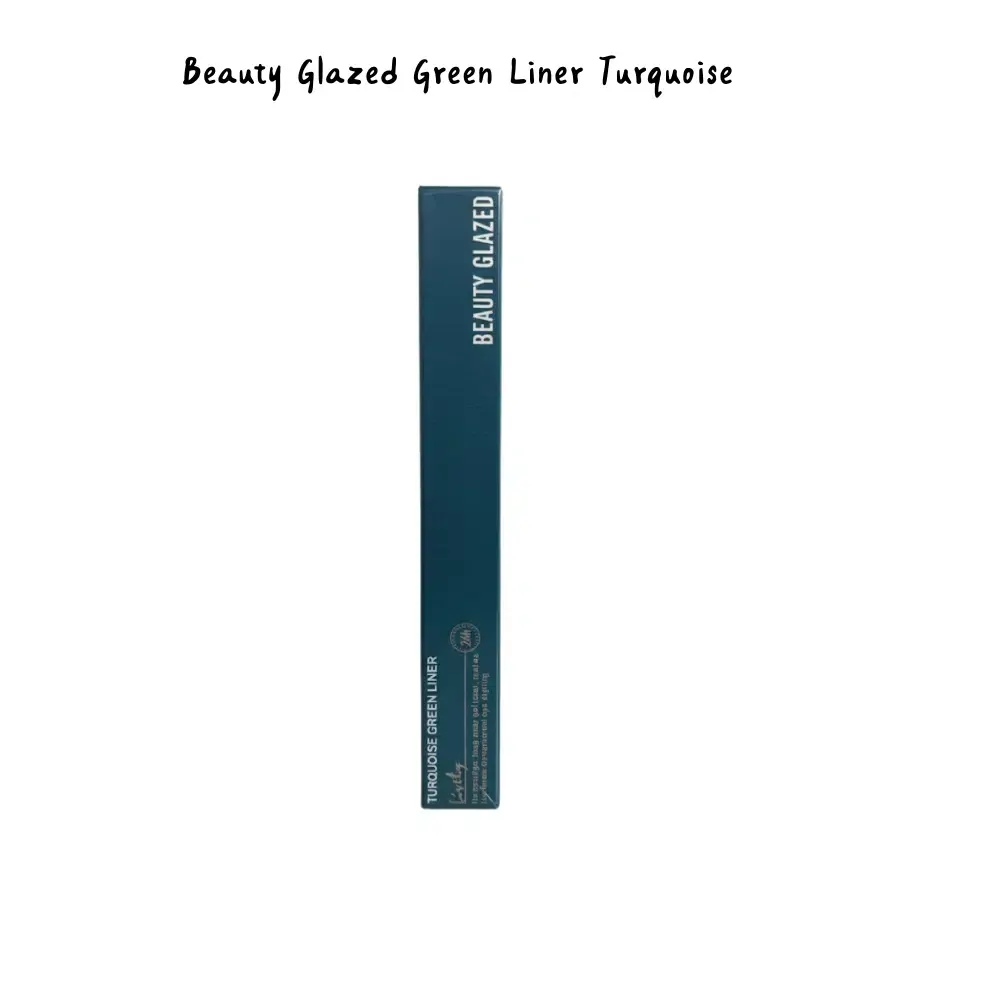Beauty Glazed Green Liner Turquoise