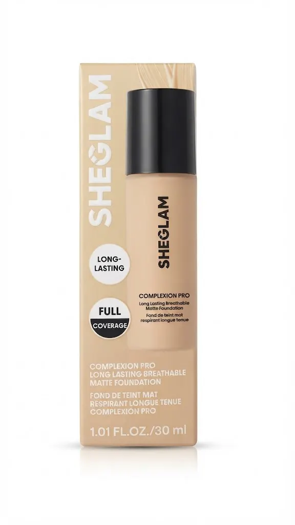 Sheglam Complexion Pro Long Lasting Breathable Matte Foundation Acorn 30ml