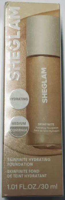 sheglam skinfinite hydrating foundation 1.01 FL.OZ./30 ML-SHELL