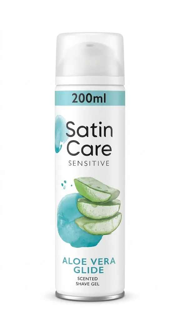 GILLETTE SATIN CARE SENSITIVE SKIN SHAVE GEL 200ML