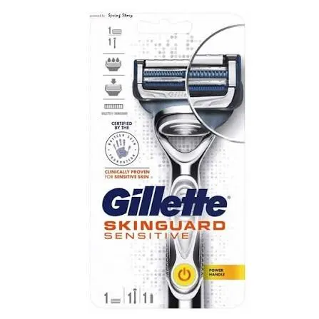 Gillette SkinGuard Sensitive Power Handle Razor