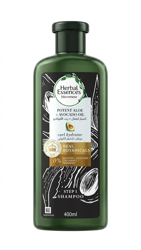 Herbal Essences Potent Aloe + Avocado Oil Step 1 Shampoo 400ml