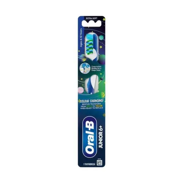 Oral-B Junior Manual Toothbrush Extra Soft Bristles 6-12 Years