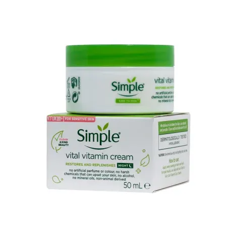 Simple Kind to Skin Vital Vitamin Night Cream - 50ml