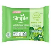 Simple Kind to Skin Exfoliating Wipes 20pcs